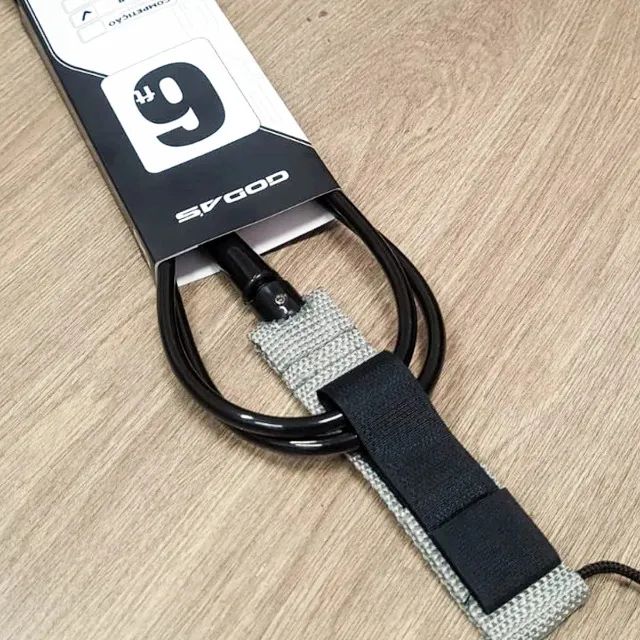 Leash Prancha Surf Goda's Regular 6 Pés x 6,3mm Cordinha Stand Up