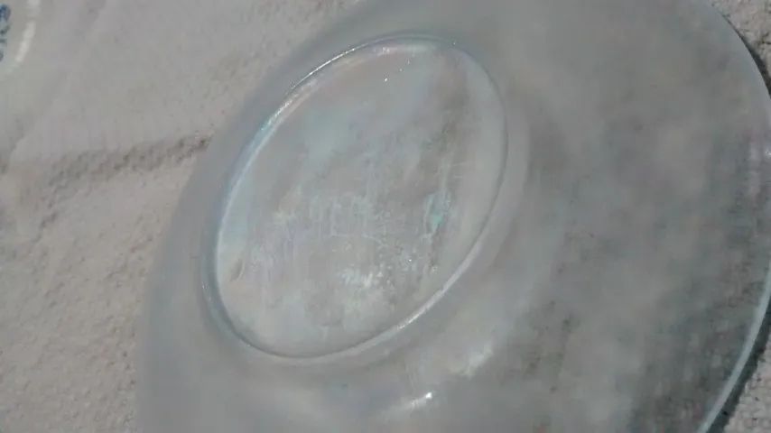 Pires Duralex Transparente Marmorizado Artesanato Anos 80 - Foto 3