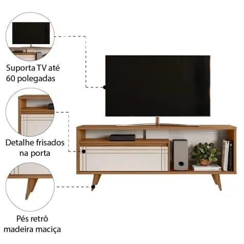 Rack para TV com design moderno e elegante - Foto 2
