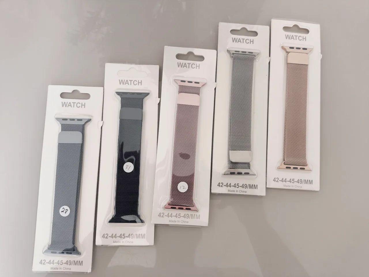 Pulseiras Smartwatch tamanhos diversos