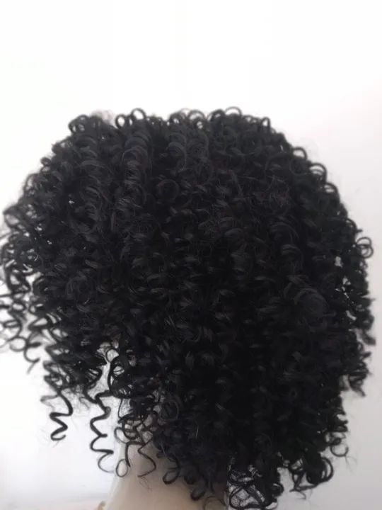 Peruca Afro Cacheada Curta - Foto 2