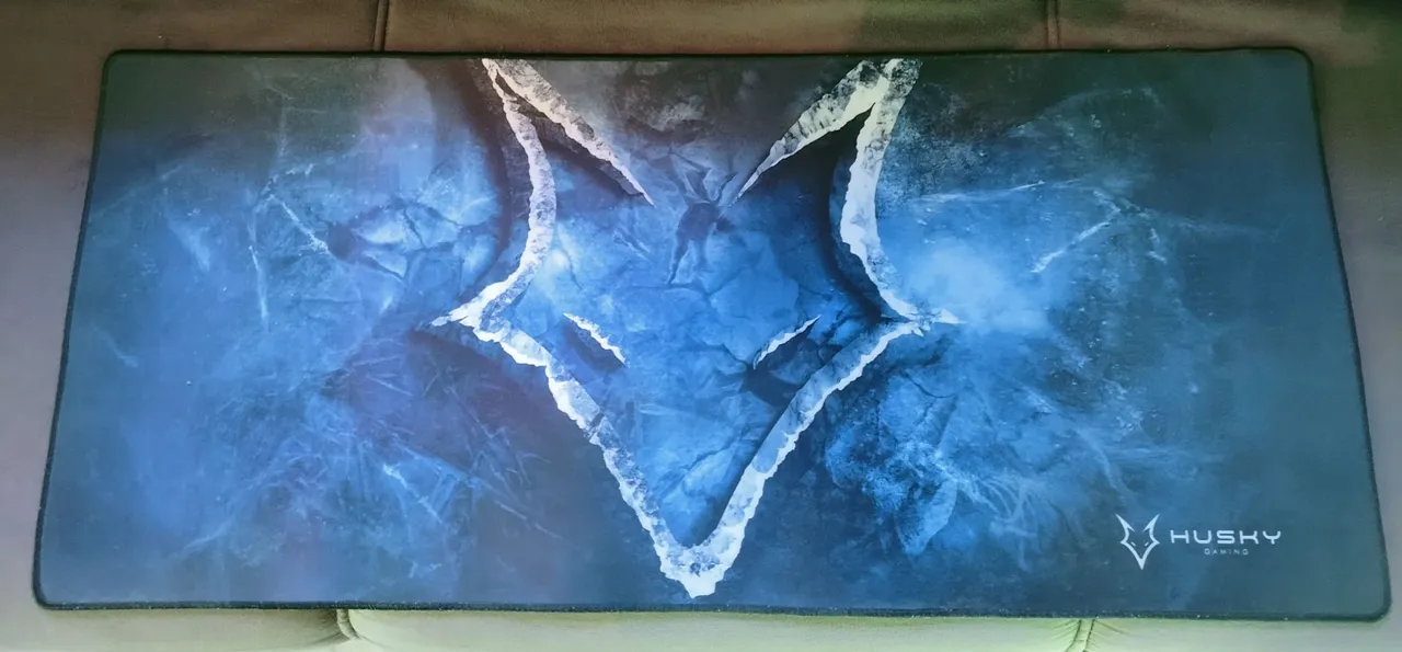 Mousepad Husky Gaming Azul 90x40