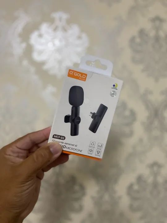 Microfone para Celular ? Gold Plus MCF-03