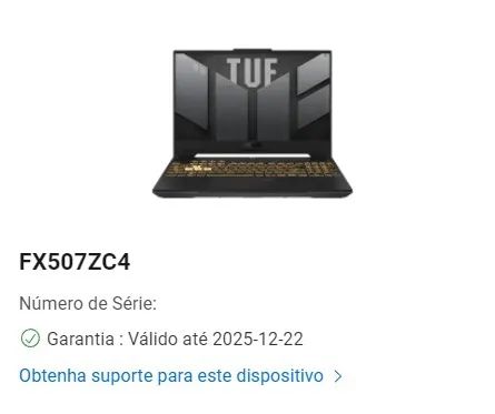 Notebook Asus Tuf F15 - Foto 3