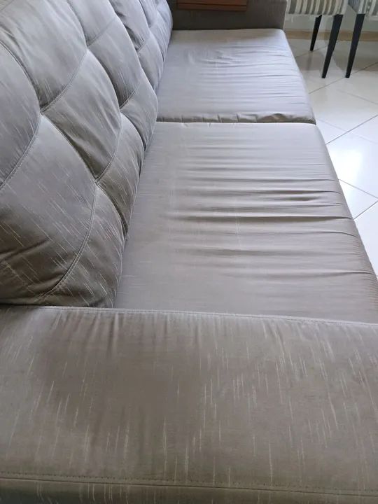 Sofá 3 Lugares Cinza 2,50  - Foto 2
