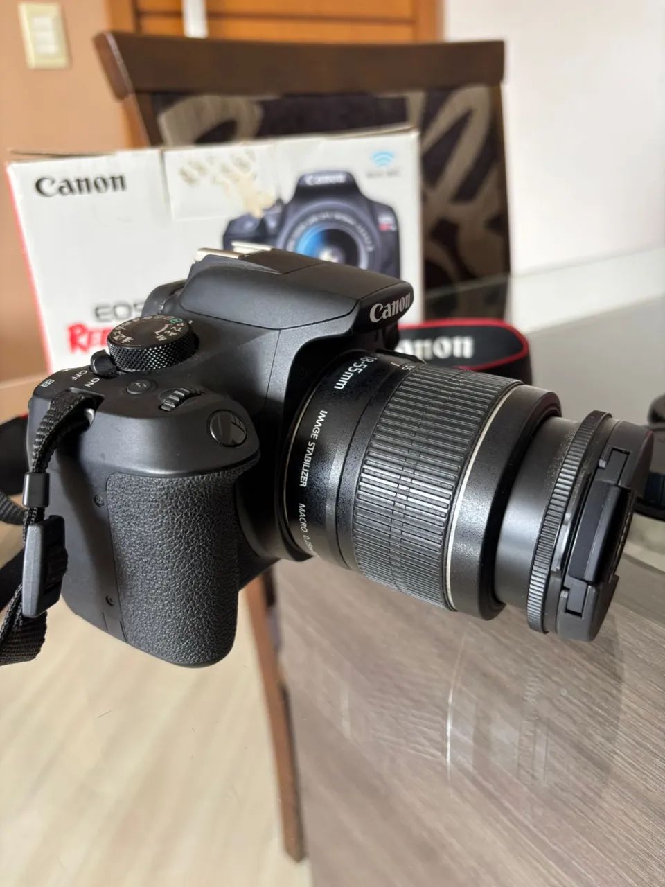 Cânon EOS Rebel T6 + Lente + flash  - Foto 4
