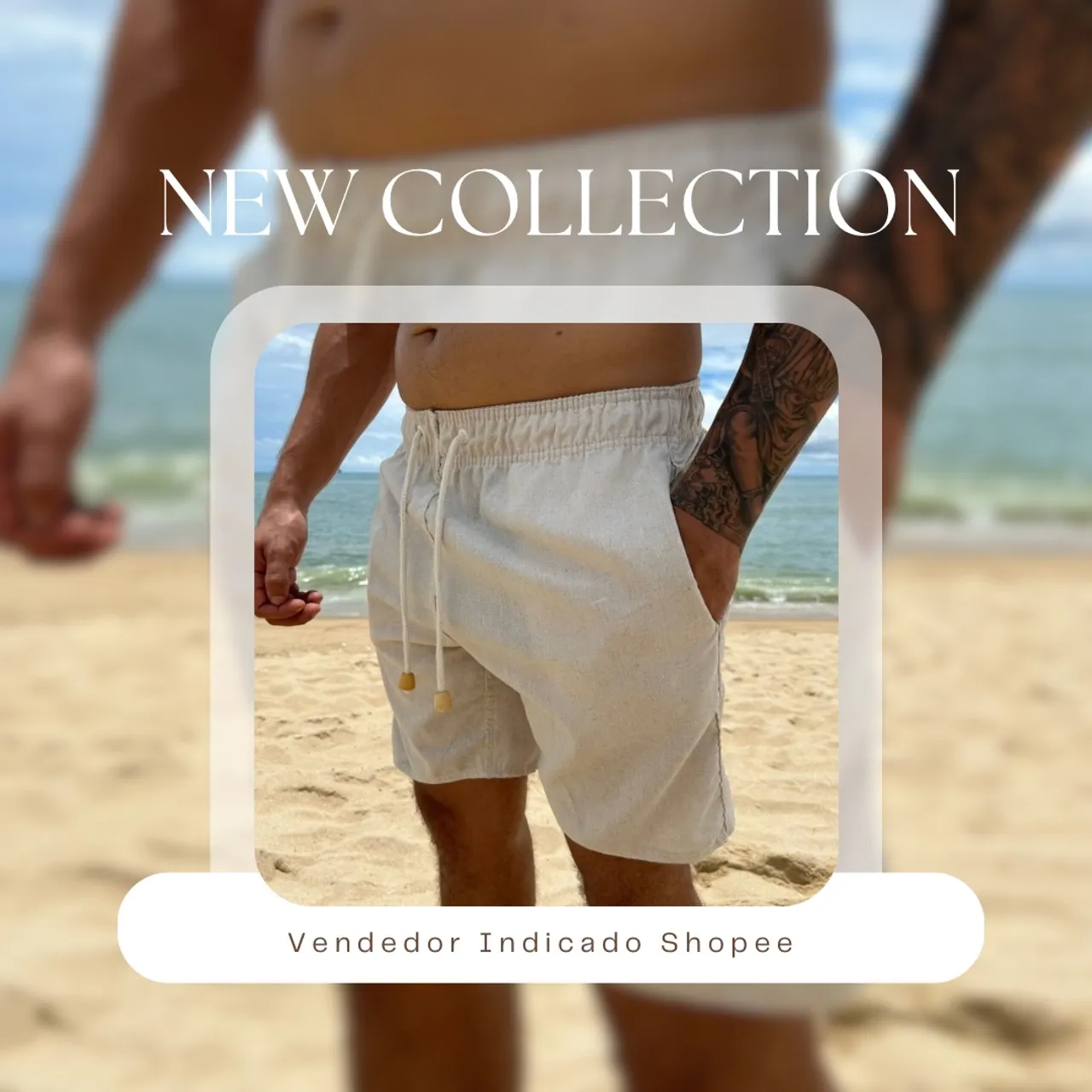 Promoção Short Linho Premium Atacado Revenda