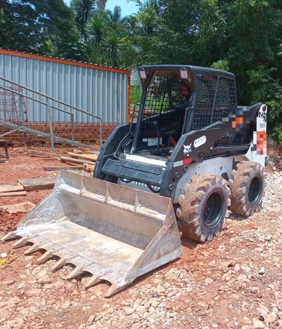 Mini escavadeira Bobcat S150  - Foto 4