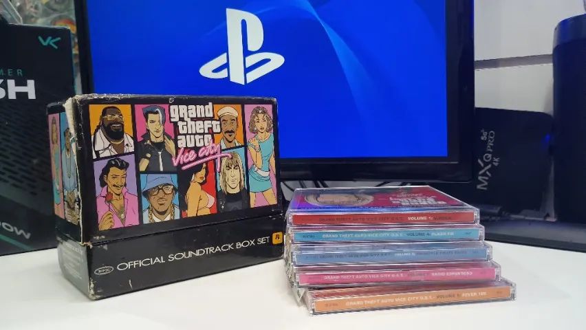 Item de colecionador raríssimo Gta Vice City Official Soundtrack