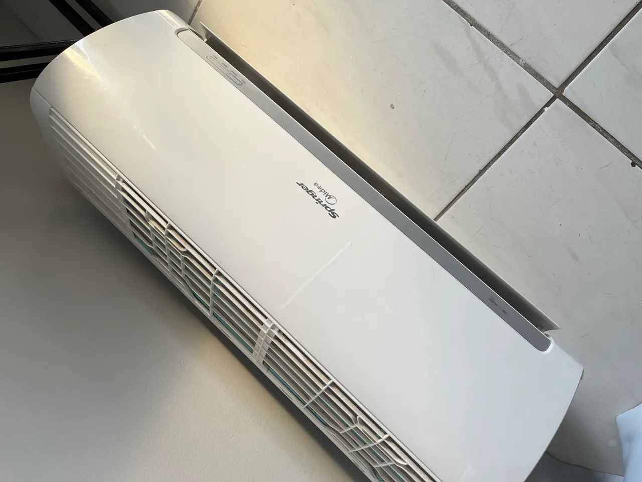 Evaporadora Springer Midea - defeito (vazamento) - Ar