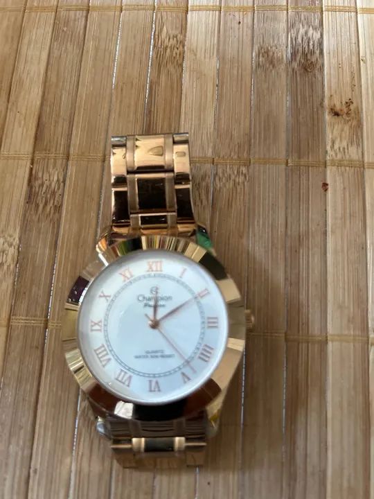 Relógio Champion Feminino Dourado