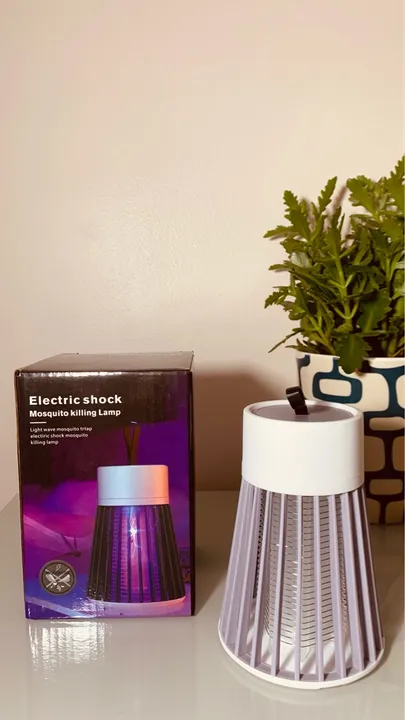 Lâmpada Elétrica para Matar Mosquitos - Decoração e Proteção