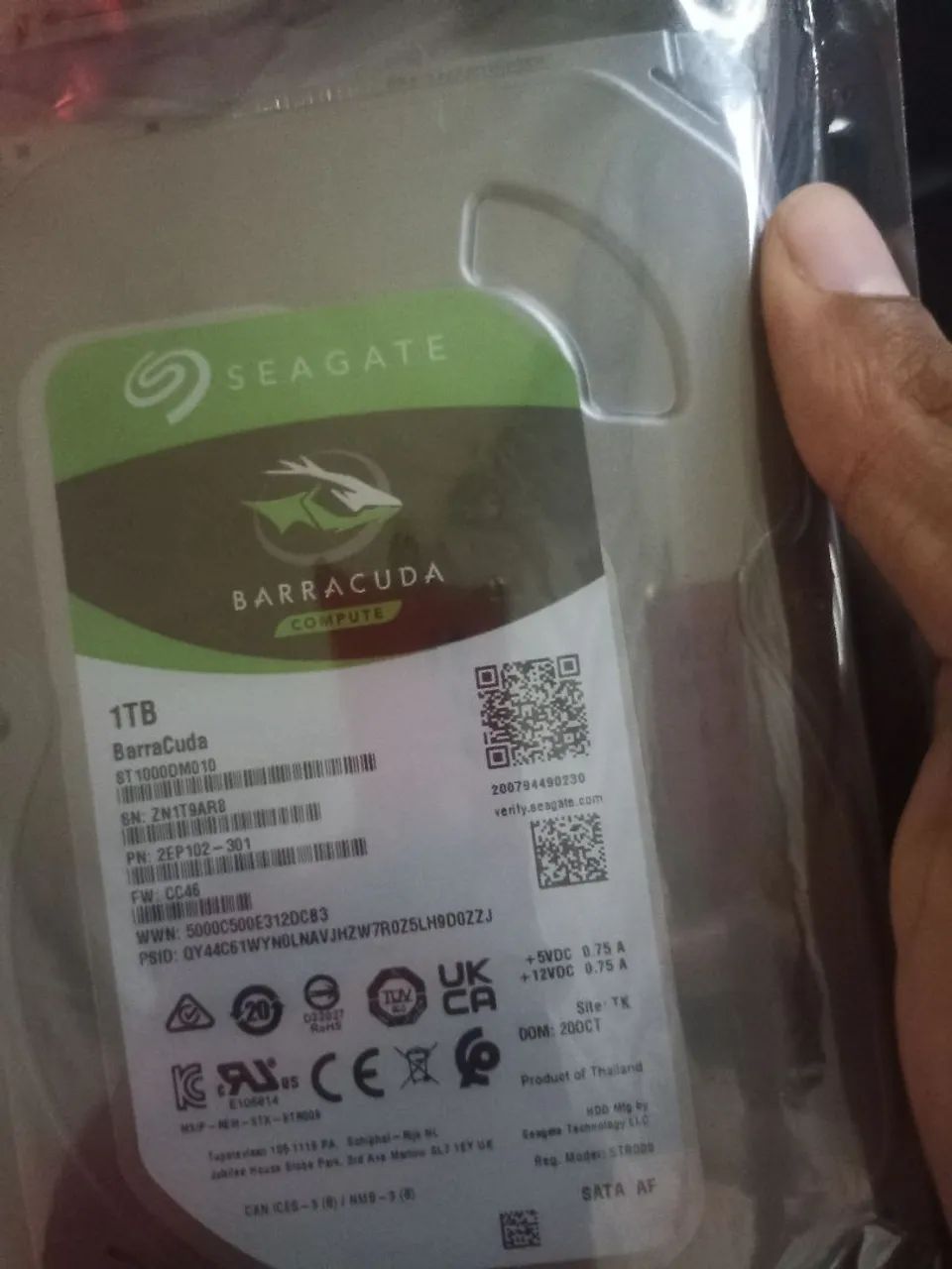 HD Seagate Barracuda 1TB SATA 3.5 PREÇO A NEGOCIAR PRA SAIR HOJE - Foto 3