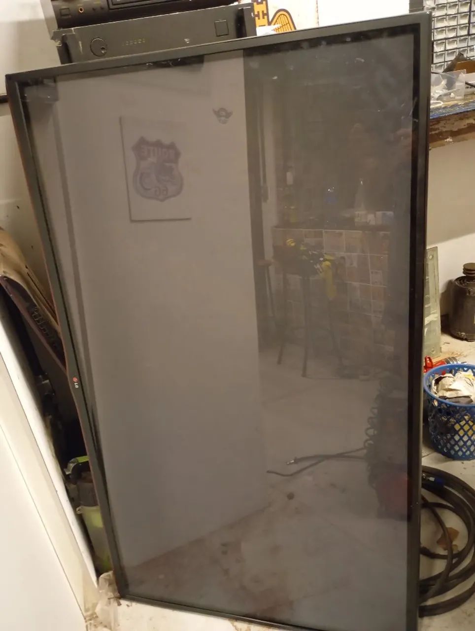 Tv plasma 60 polegadas funcionando com leve defeito, tela de plasma perfeita - Foto 2