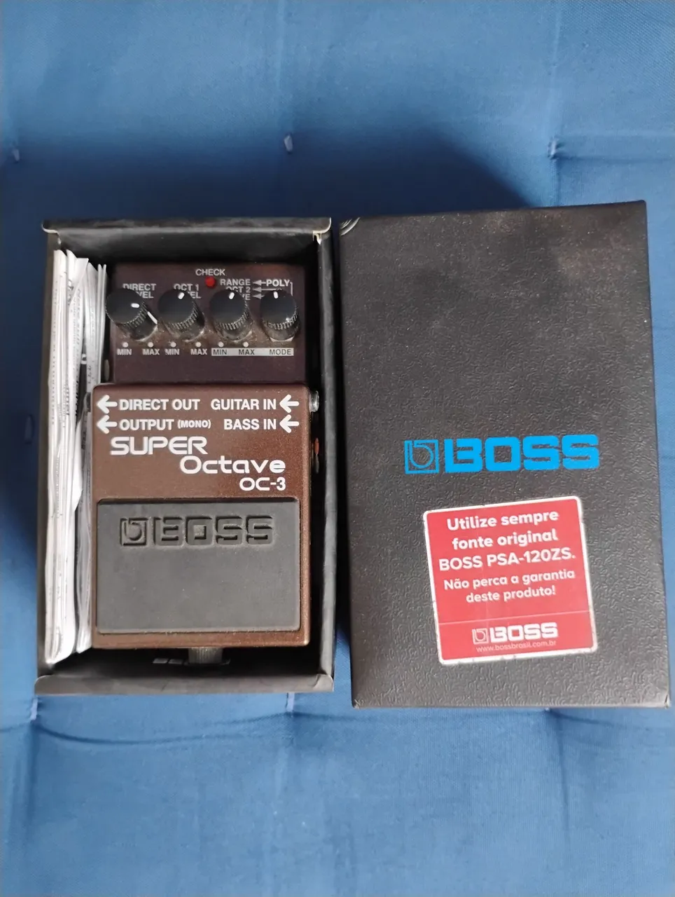 Pedal de Efeito Boss Super Octave OC-3