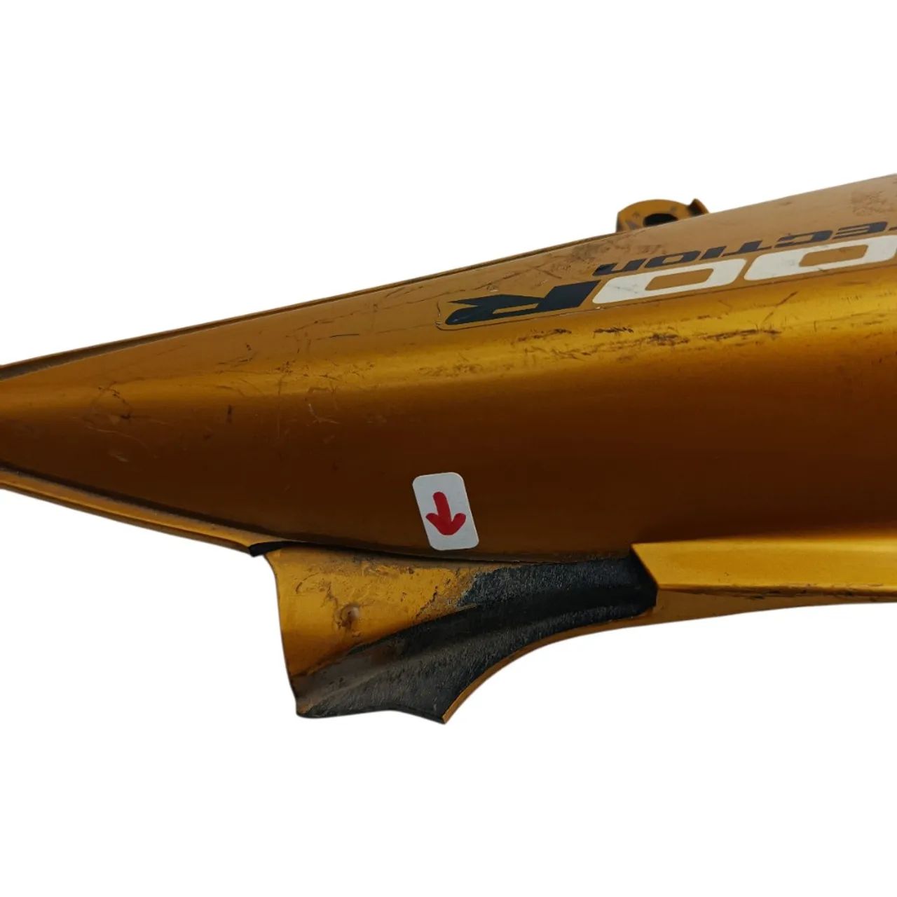 Par Carenagem Lat. Cb300f 2013 Honda Original Dourado - Foto 4