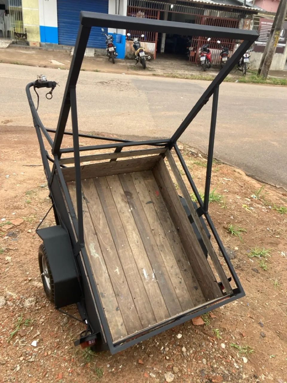 Carretinha para moto  - Foto 2