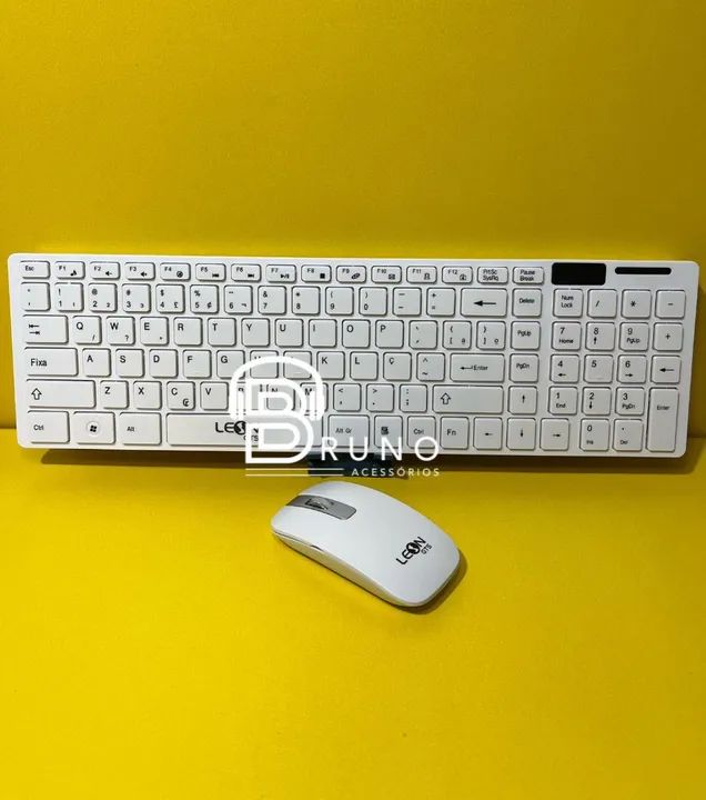 Kit Teclado e Mouse Sem Fio Leon