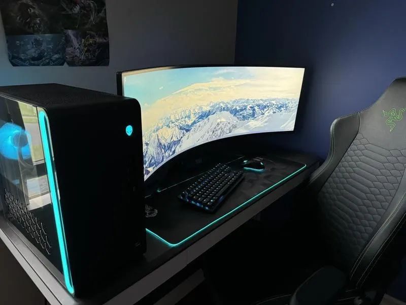 Monitor Gamer Ultrawide Curvo Impecável - Foto 2