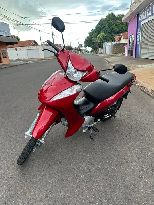 Honda Biz 125 CS - Vermelha - Ótimo estado - Foto 4