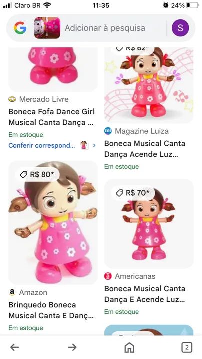 Boneca Musical Canta e Dança - Brinquedo Infantil - Foto 2