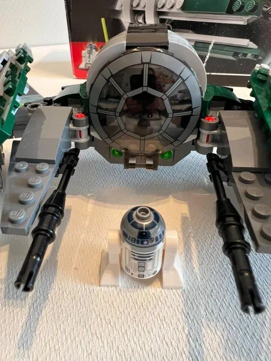 LEGO STAR WARS 8 A 12 ANOS YODA JEDY STARFIGHTER DISNEY 75168 COMPLETO , MONTADO 1 VEZ , C - Foto 4