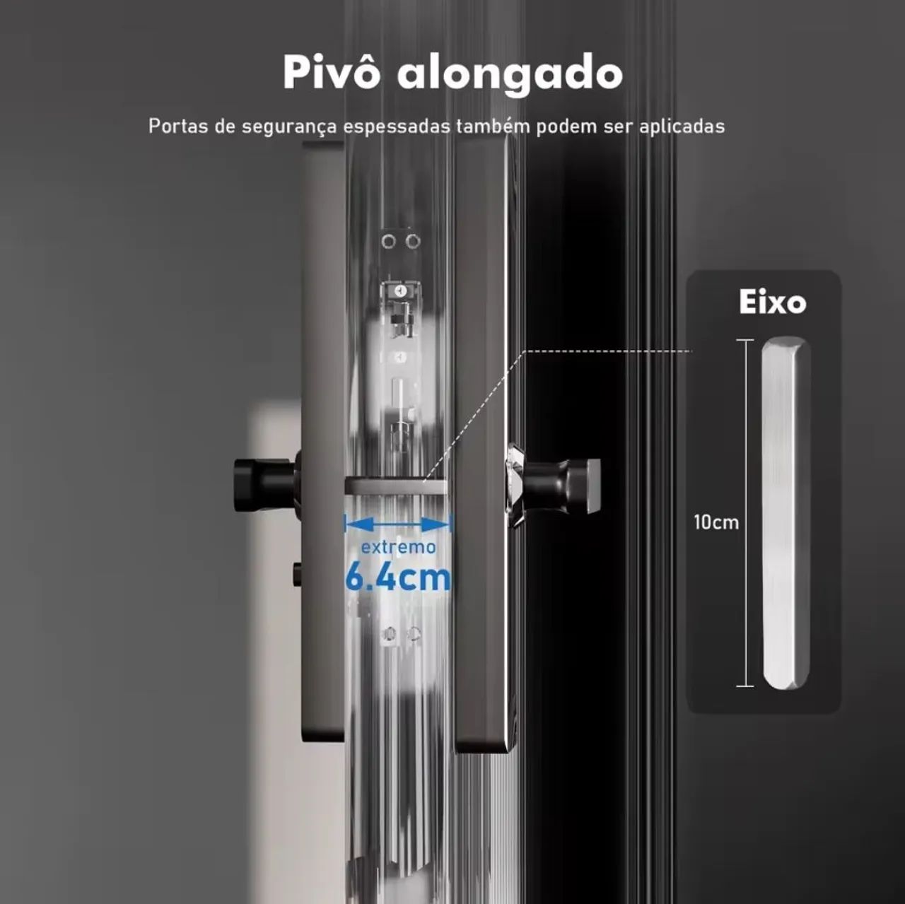 Fechadura Digital Inteligente com Cartão de Proximidade - Foto 4