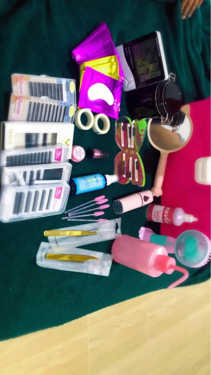 Kit Completo para Extensão de Cílios