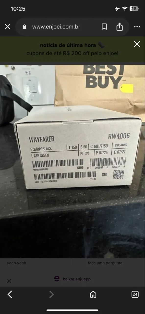 Rayban Meta - Lacrado - Foto 3