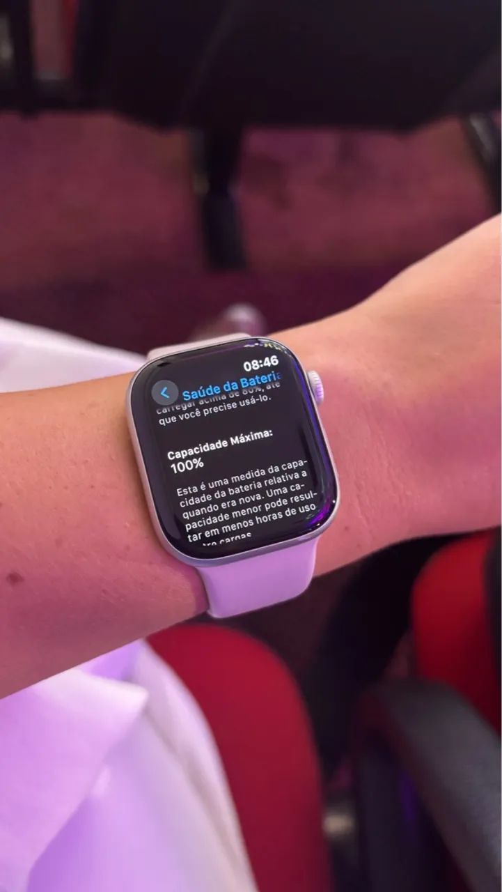 Apple Watch Series 10 GPS  - na garantia- Caixa prateada de alumínio - 42 mm  - Foto 3