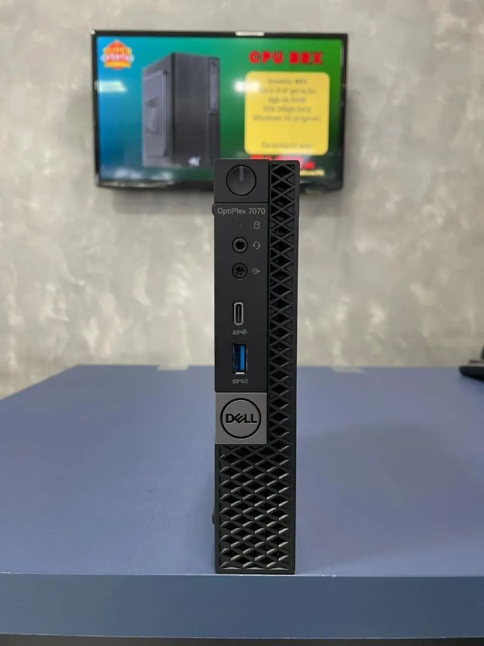 Mini Cpu Dell, core i5 8ª Geração, 8gb, ssd nvme 256gb