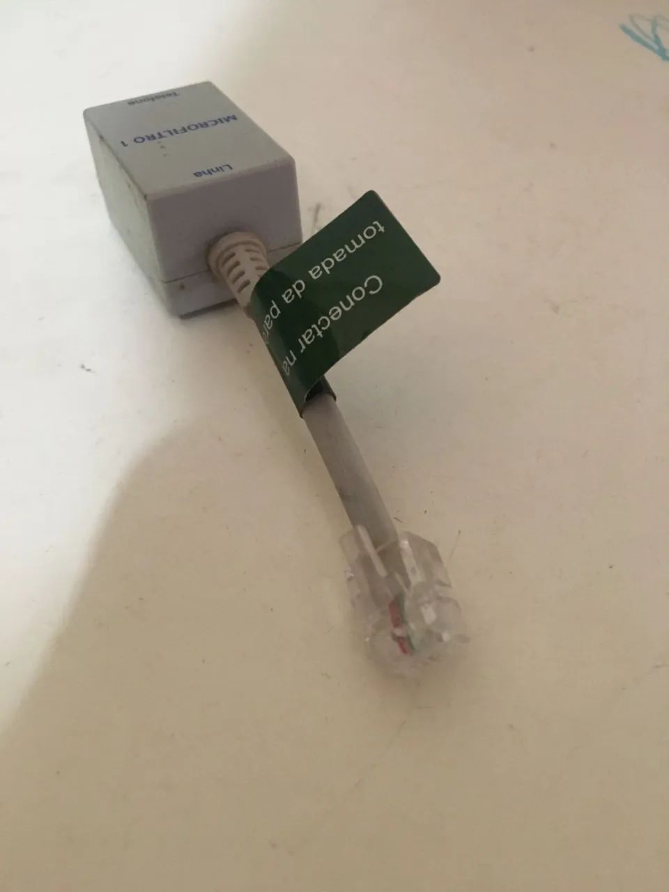 Filtro de linha para telefone fixo - Foto 3