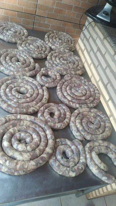 Linguiça caseira pantaneira!