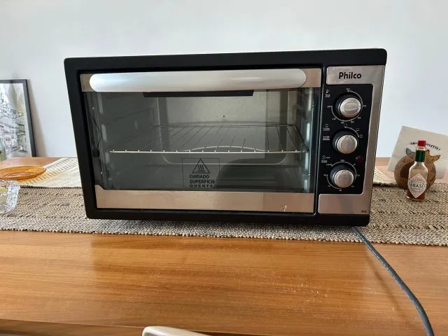 Forno Elétrico 46 Litros 1500w Pfe46p Preto Philco 110v
