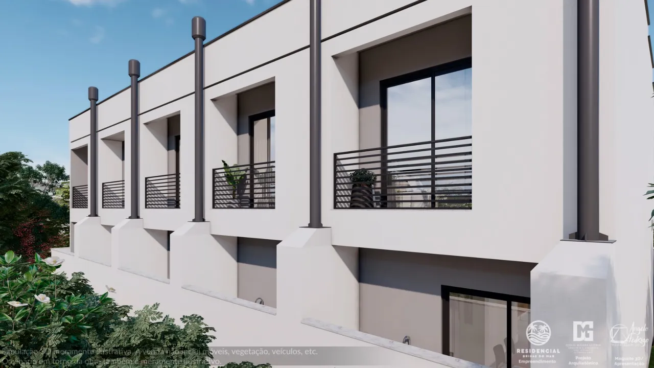 SOBRADOS COM 02 SUITES EM ITAPEMA, ACEITAM FINANCIAMENTO!!! Morretes