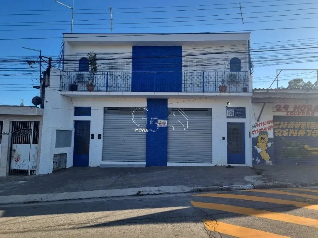 Salão Comercial para Locação na Região Central de Caieiras-SP: 1 Sala, 2 Banheiros, 70,00m