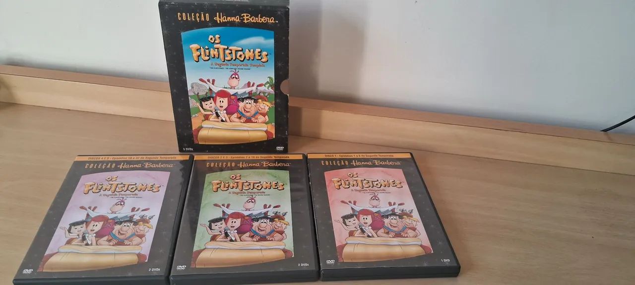 Coleção Os Flintstones - 1ª, 2ª e 3ª Temporada - DVD - Foto 5