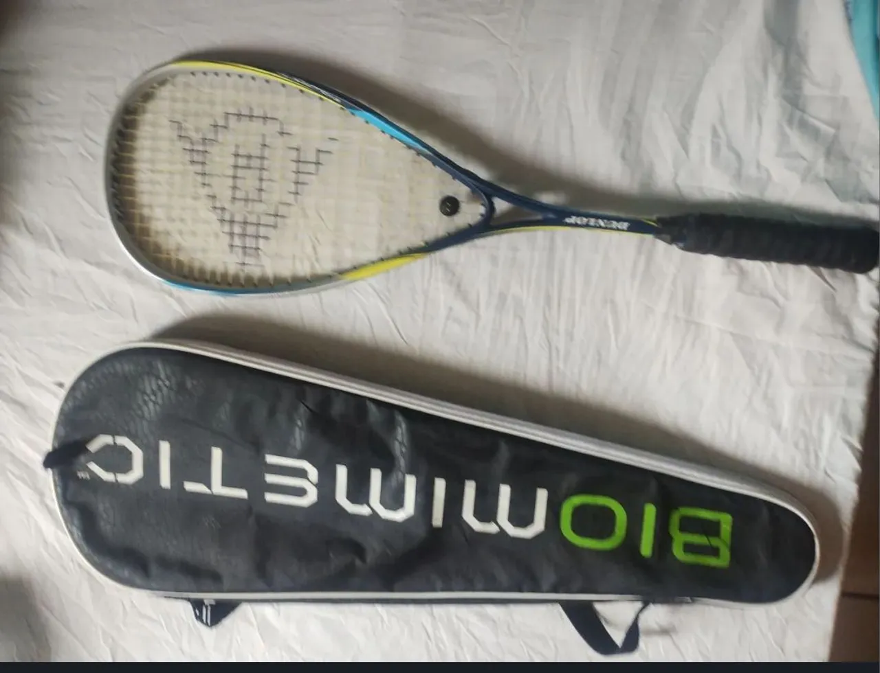 Raquete de Squash Biomimetic + Bolsa