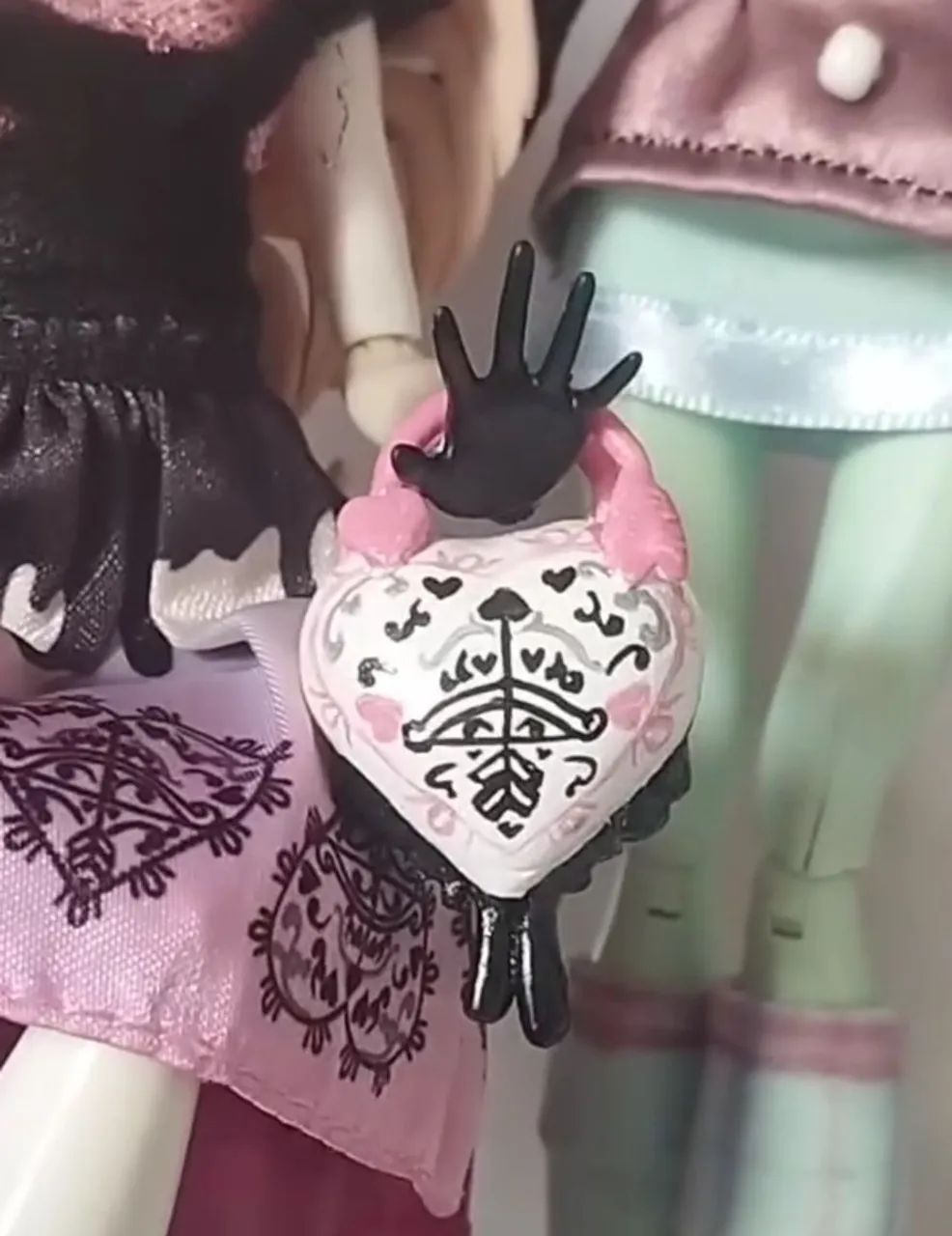 Acessórios Monster High Feitos à Mão em Biscuit  - Foto 2