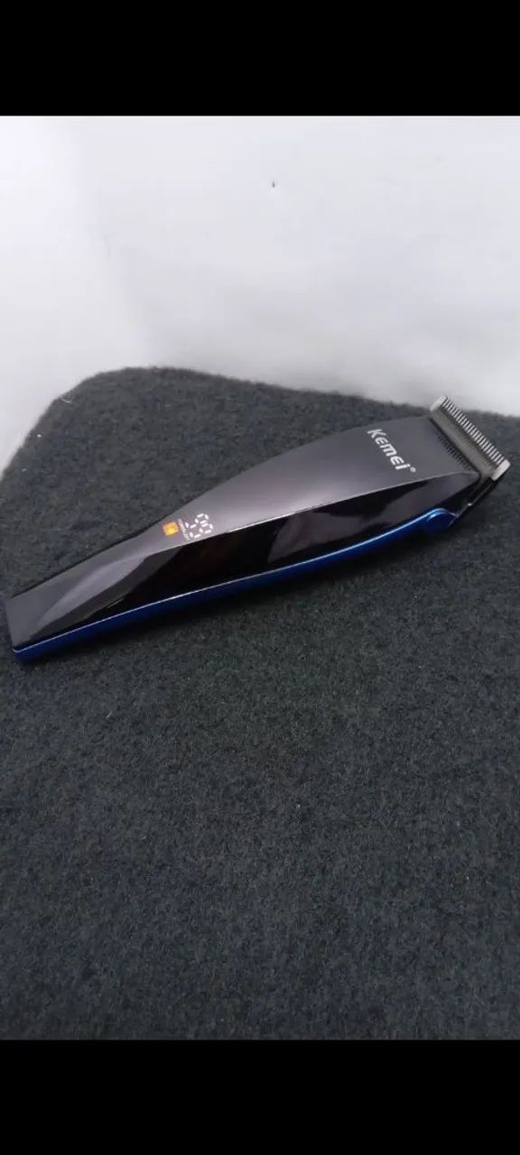 MÁQUINA DE CORTE KEMEI KM-3212 CATRACADA. * NOVA * - Foto 2