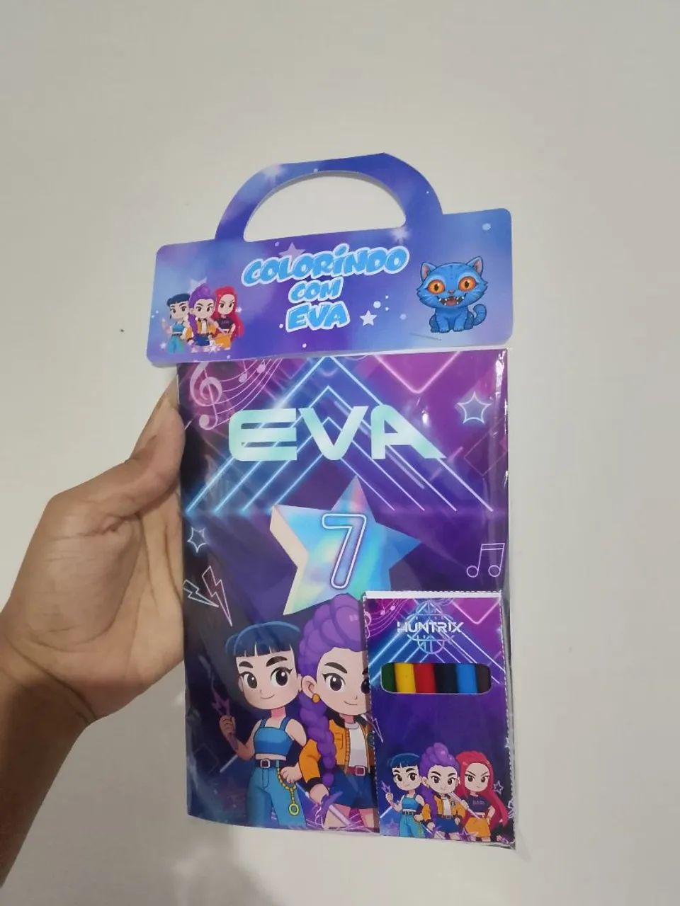 Kit de colorir guerreiras do kpop  - Foto 2