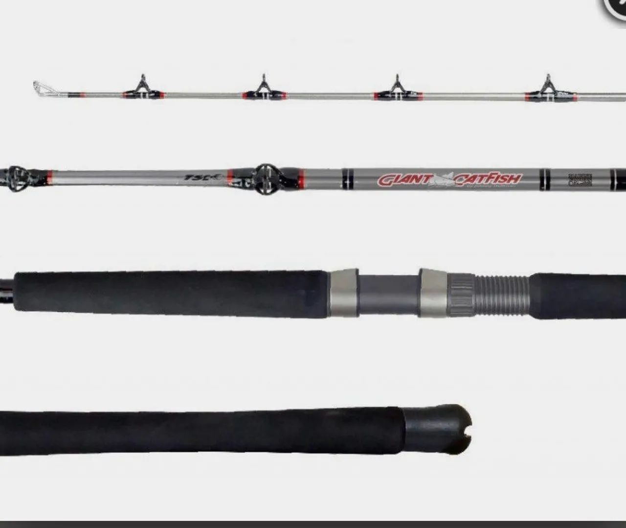 Vara de pesca giant cat fish 200lb - Foto 2