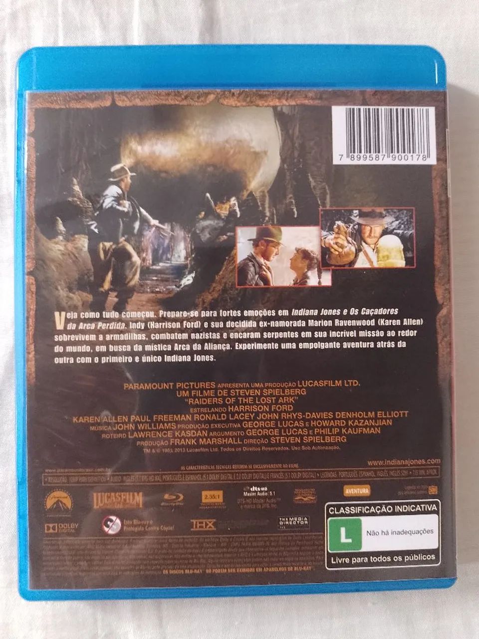 Blu-ray Os Caçadores da Arca Perdida - Dublado e Legendado  - Foto 4