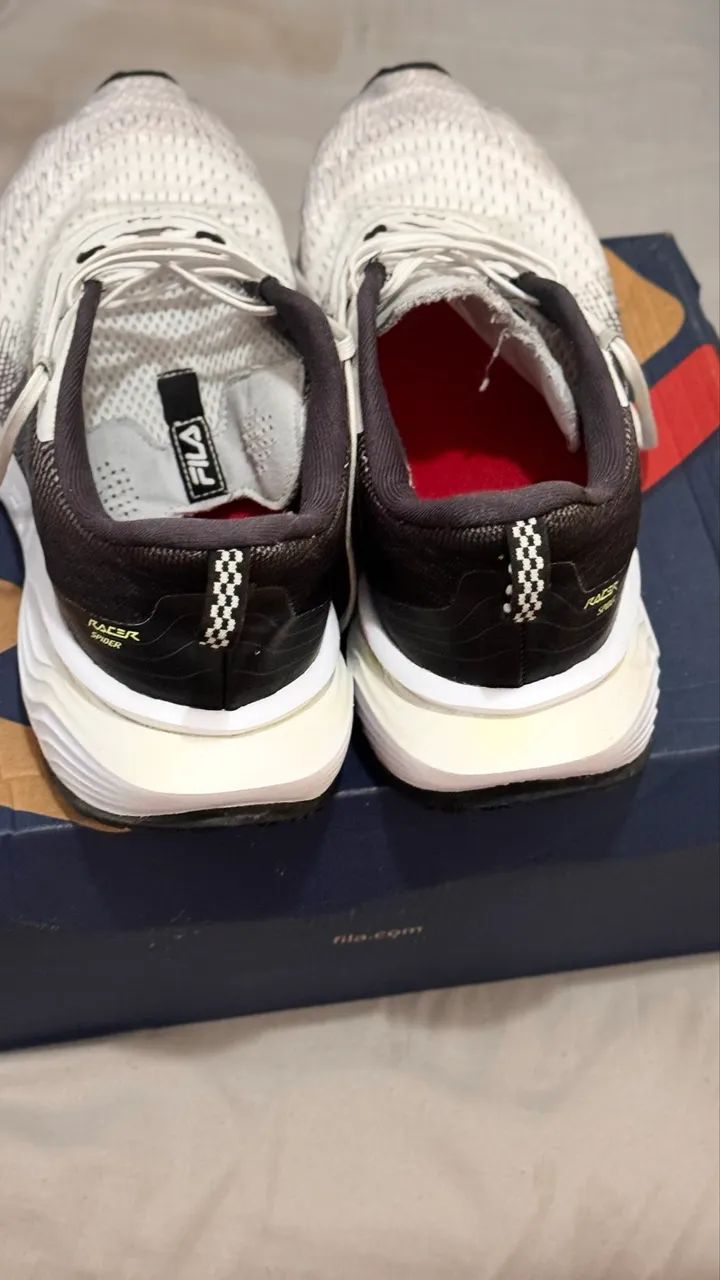 Tênis Fila Racer Branco e Verde - Foto 3
