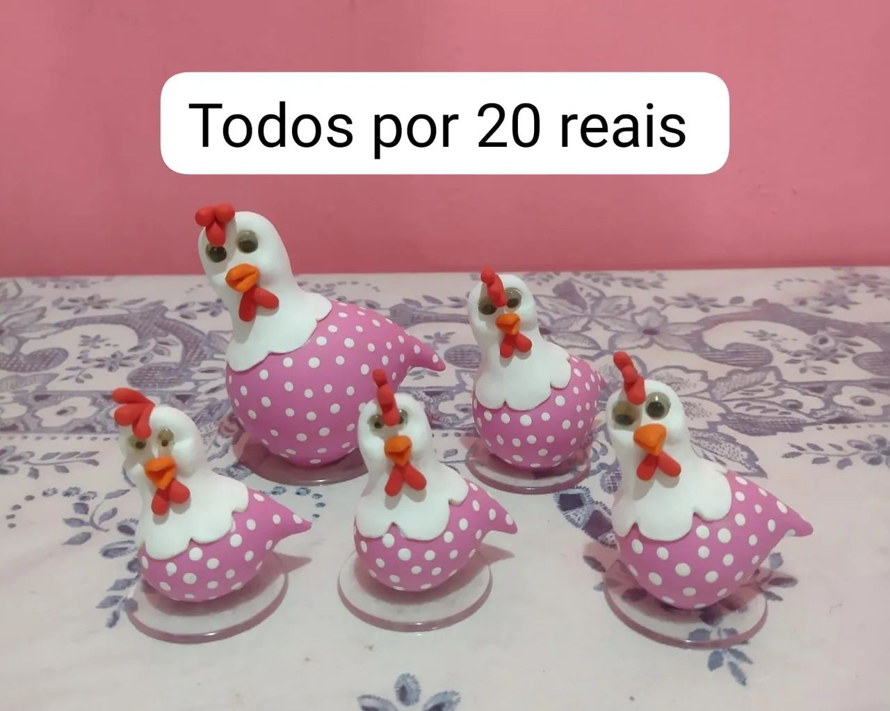 Galinhas de biscuit -  - Foto 6