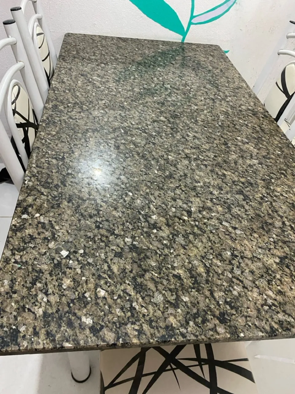 Conjunto de mesa 6 lugares
