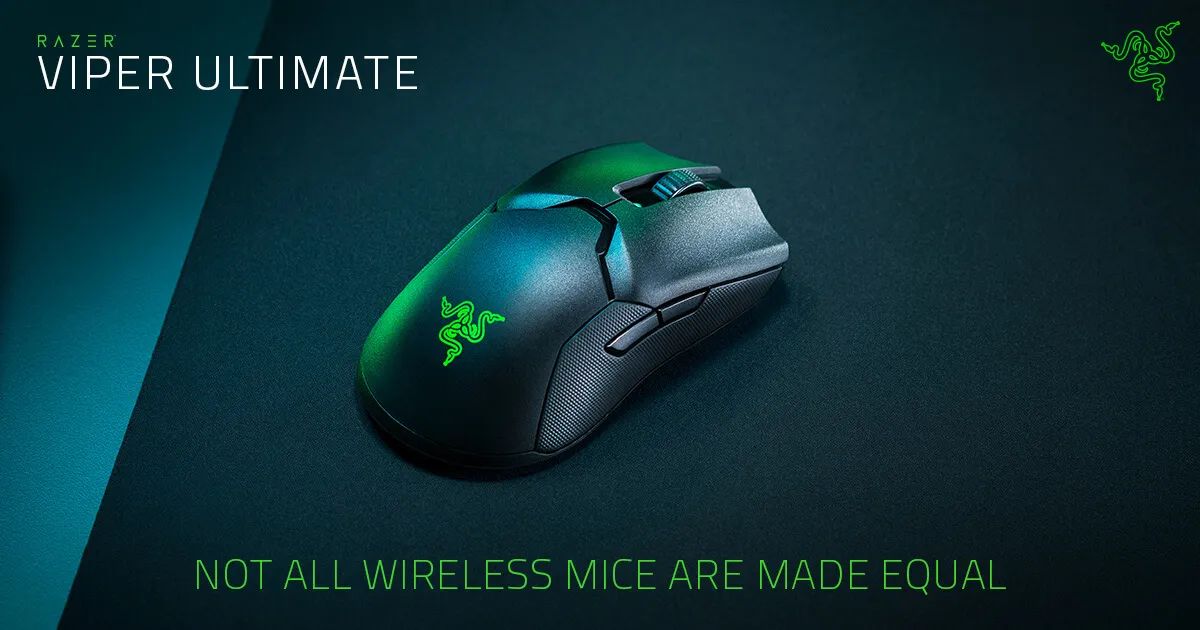 Mouse Razer Viper Ultimate com base de carregamento - Foto 2