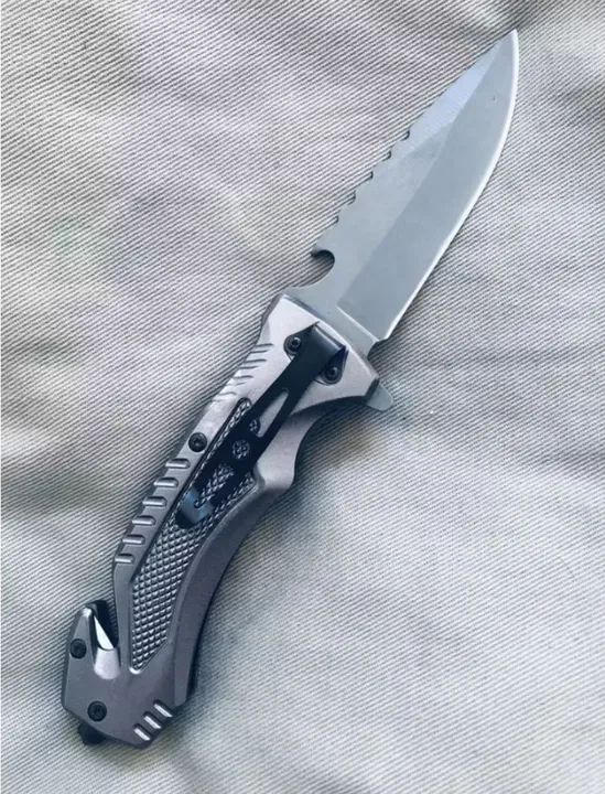  Canivete Semi Automatico detalhe em Madeira Jeep - Aço Inoxidável - Foto 5