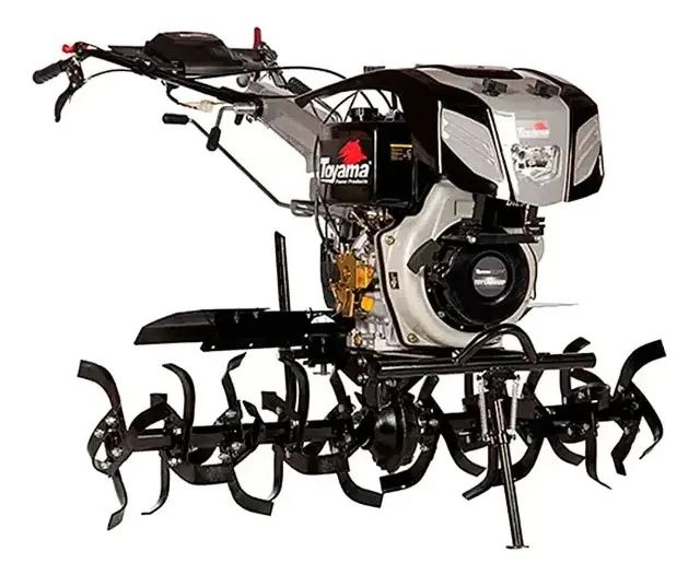 Motocultivador Diesel 11hp 4t 418cc Partida Eletrica Toyama - Foto 2