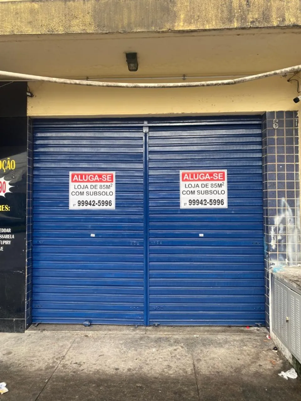 Loja 85m² - com subsolo